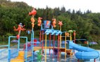 貴州德江縣萬泉山莊水上樂園在建項目